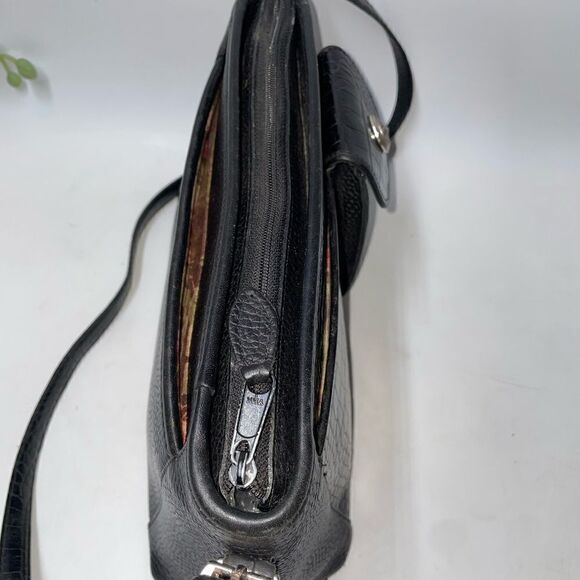 Brighton Leather Shoulder Bag Black - Picture 6 of 8